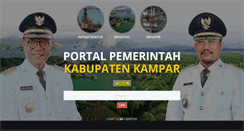 Desktop Screenshot of kamparkab.go.id